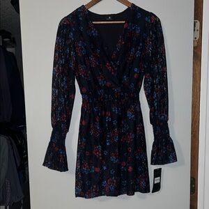 Floral Long Sleeve Dress